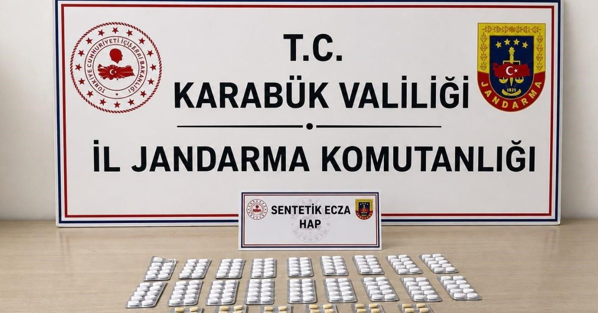 karabukte uyusturucu operasyonu 273 sentetik hap ve amfetamin ele gecirildi OSv4hkuz.jpg