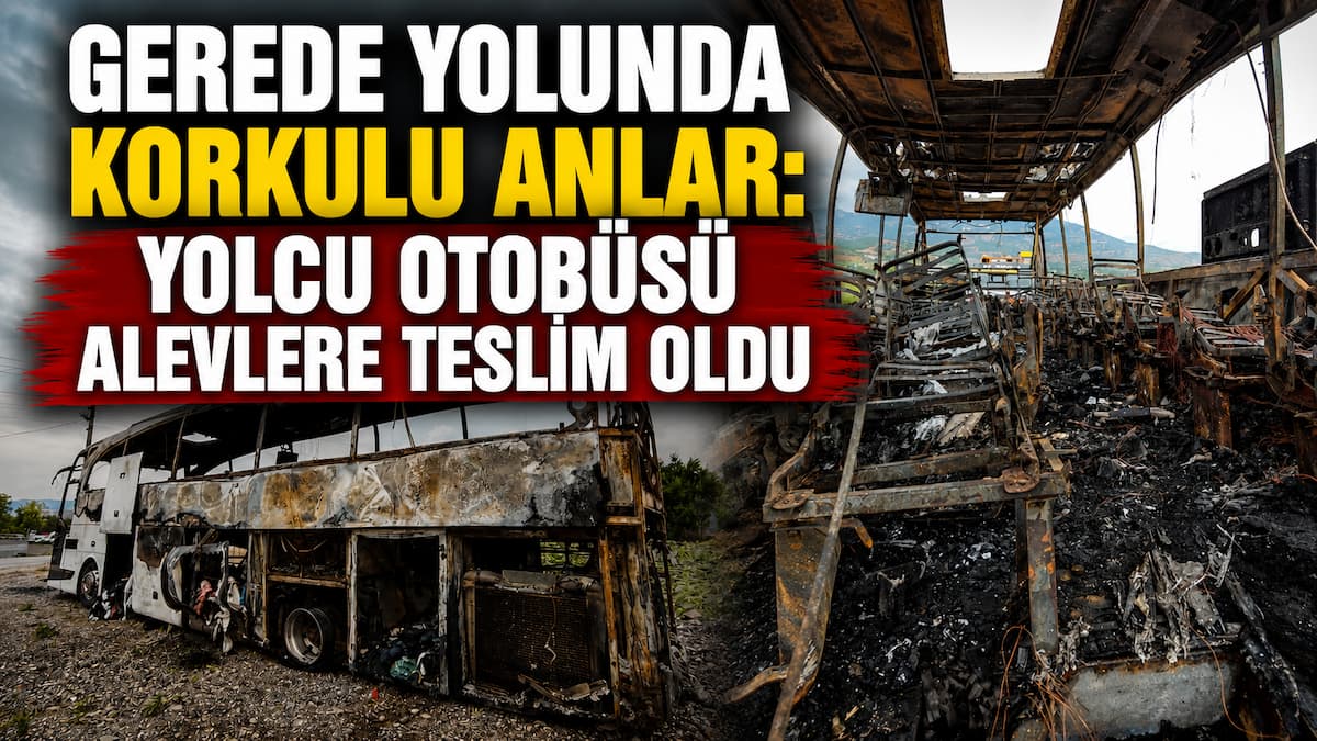 otobüs yangın