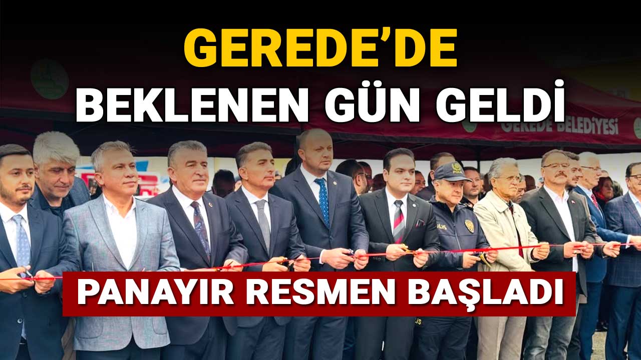 2026 gerede panayırı başladı