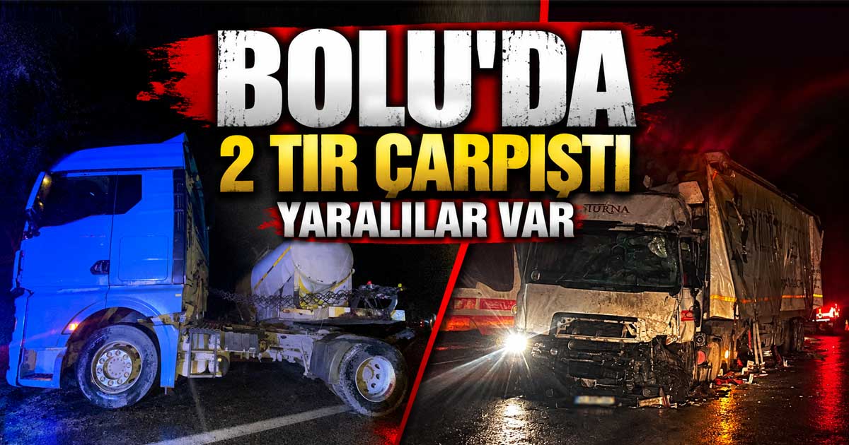Bolu mudurnu trafik kazası