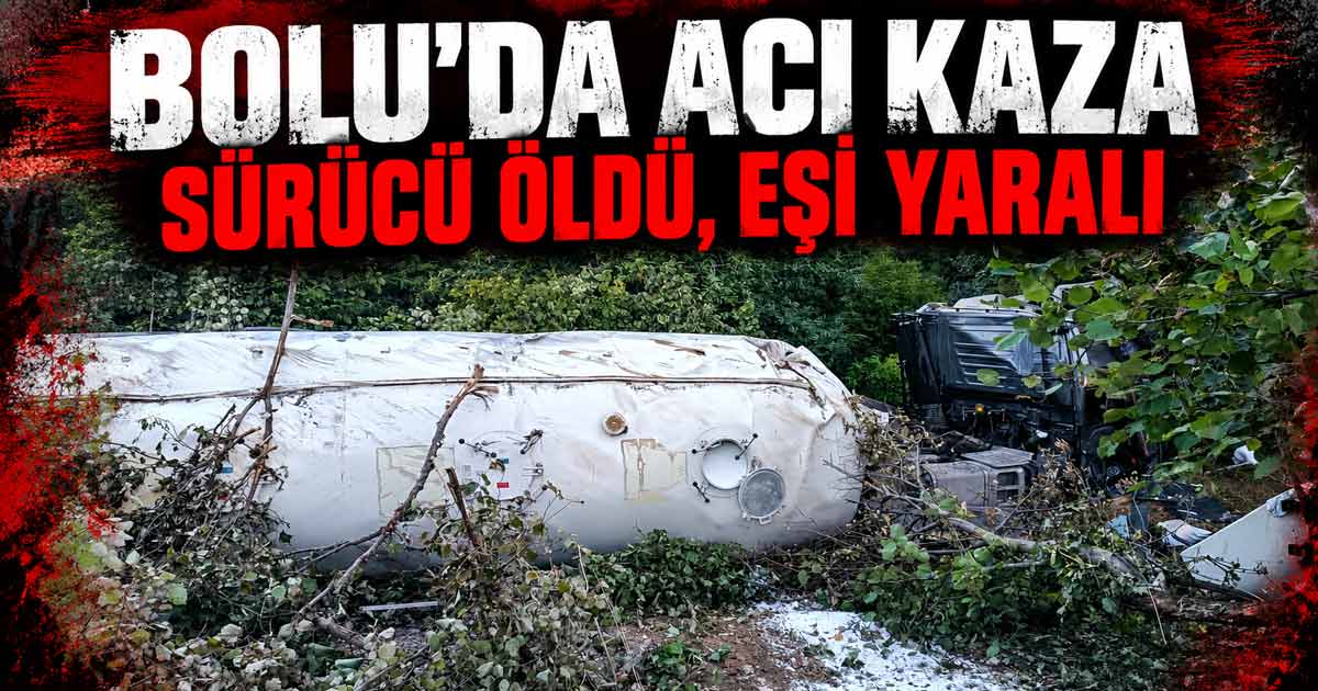 Bolu mudurnu trafik kazası