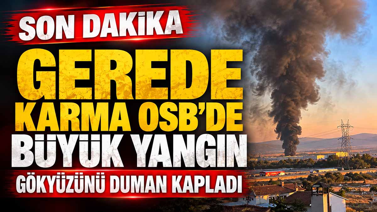 GEREDE YANGIN