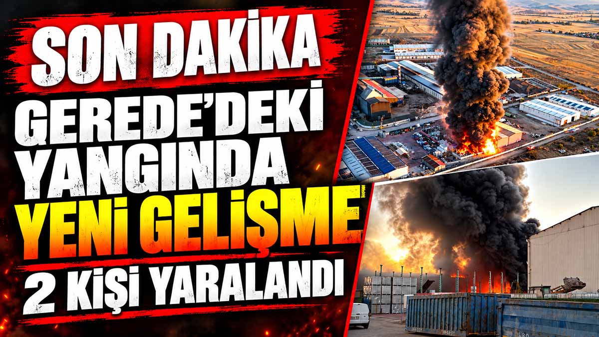 Gerede’deki Yangında Yeni Gelişme