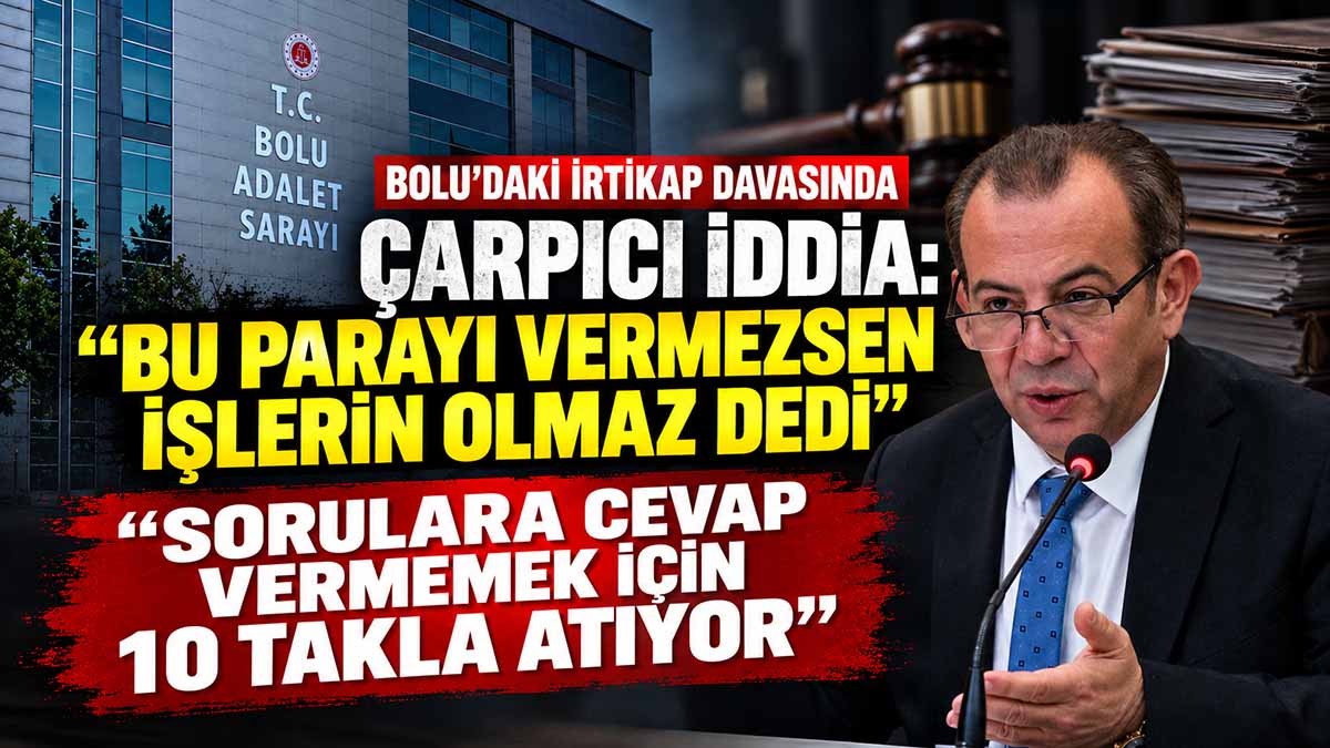 Tanju Özcan’dan Mahkemede Sert Yanıt
