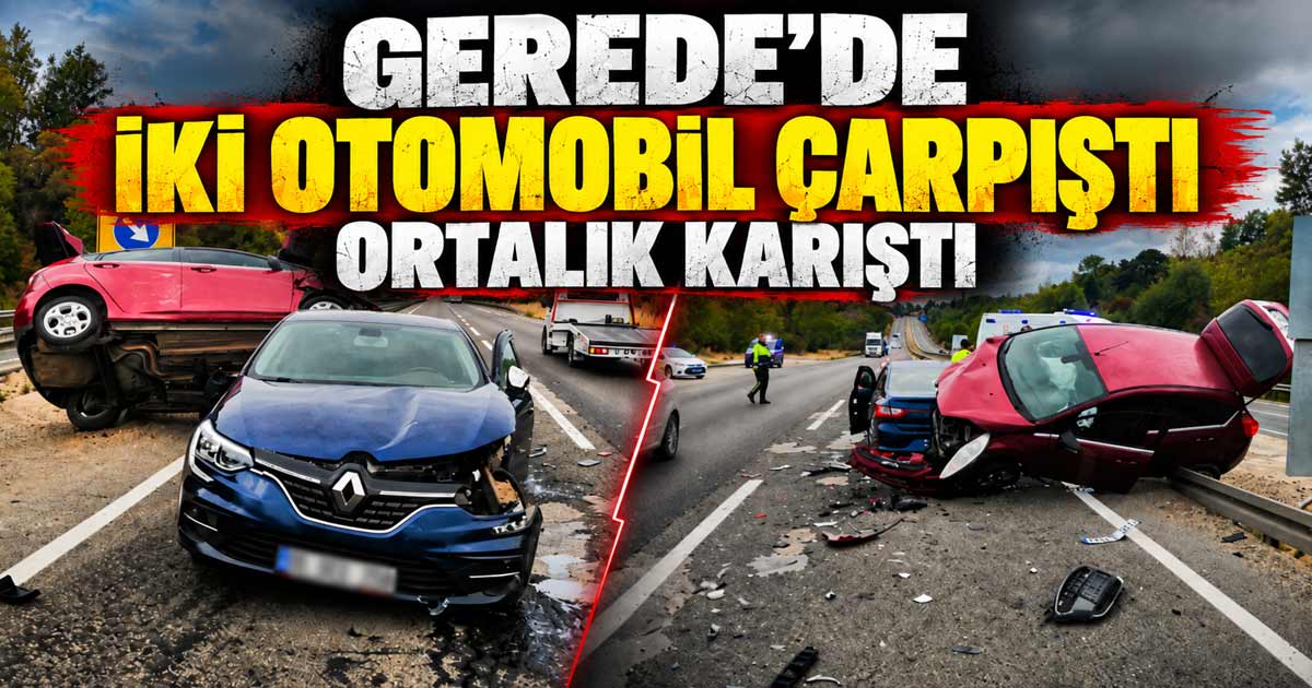 bolu gerede karabük yolu trafik kazası 01
