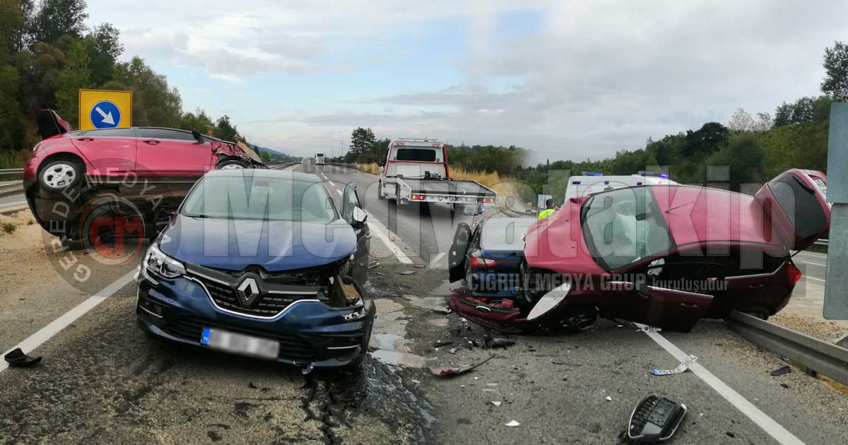 bolu gerede karabük yolu trafik kazası