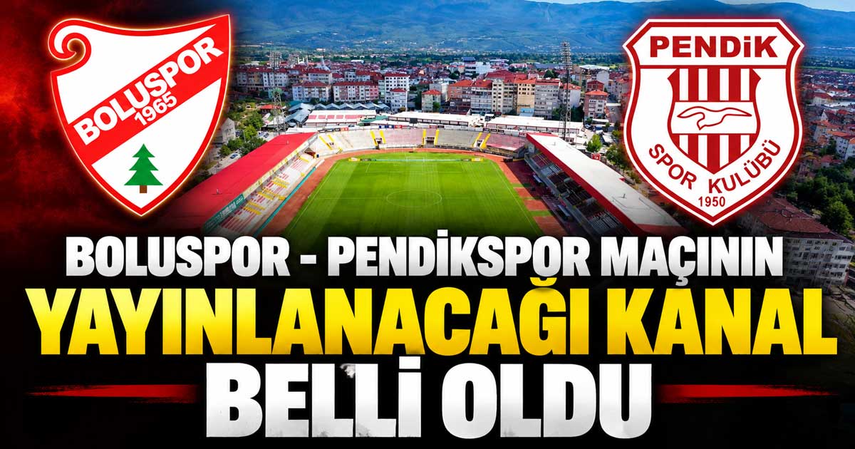 boluspor pendikspor maçı