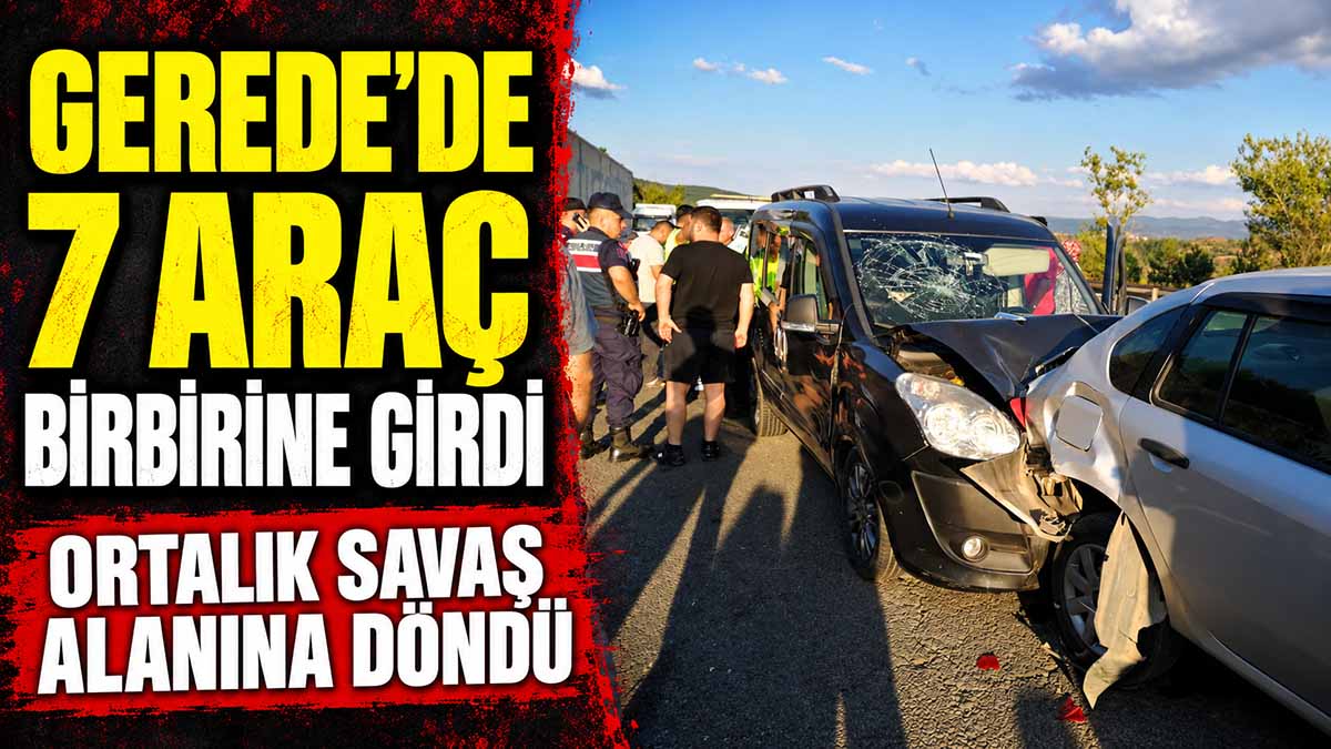 gerede 7 araç