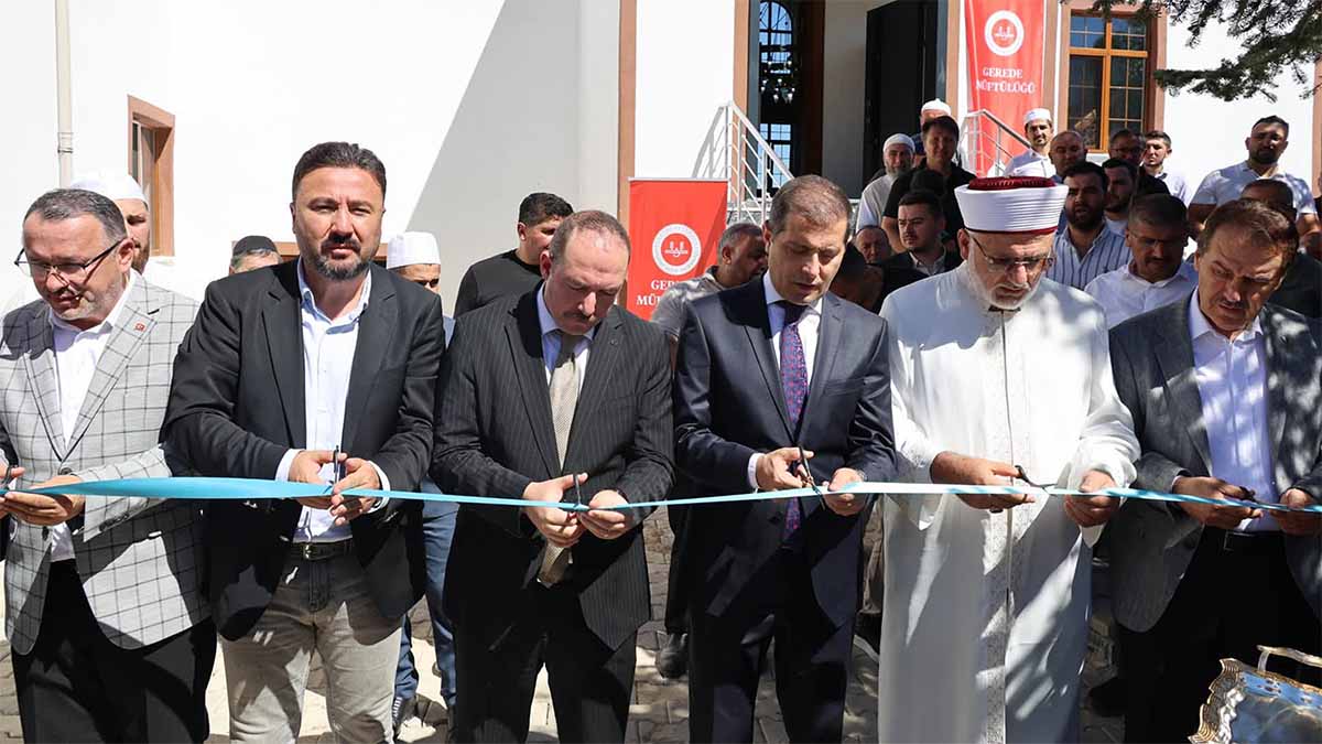 gerede cami ertuğral açılış