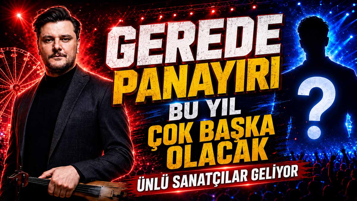 gerede panayırı bu yıl başka olacak