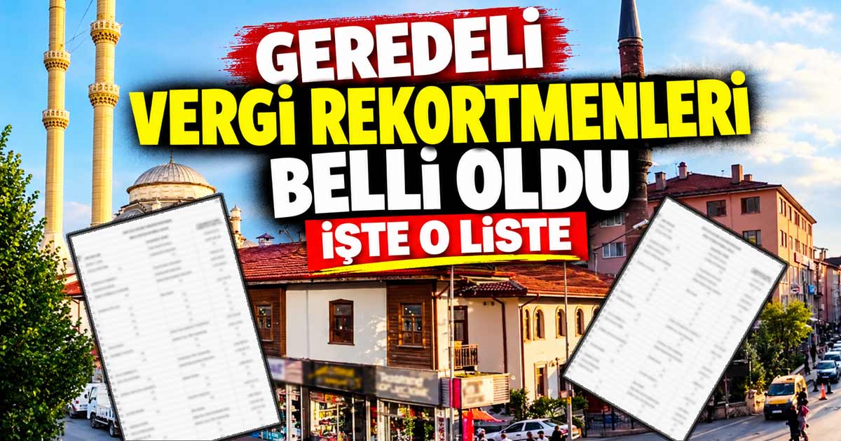 geredeli vergi rekortmenleri 2026