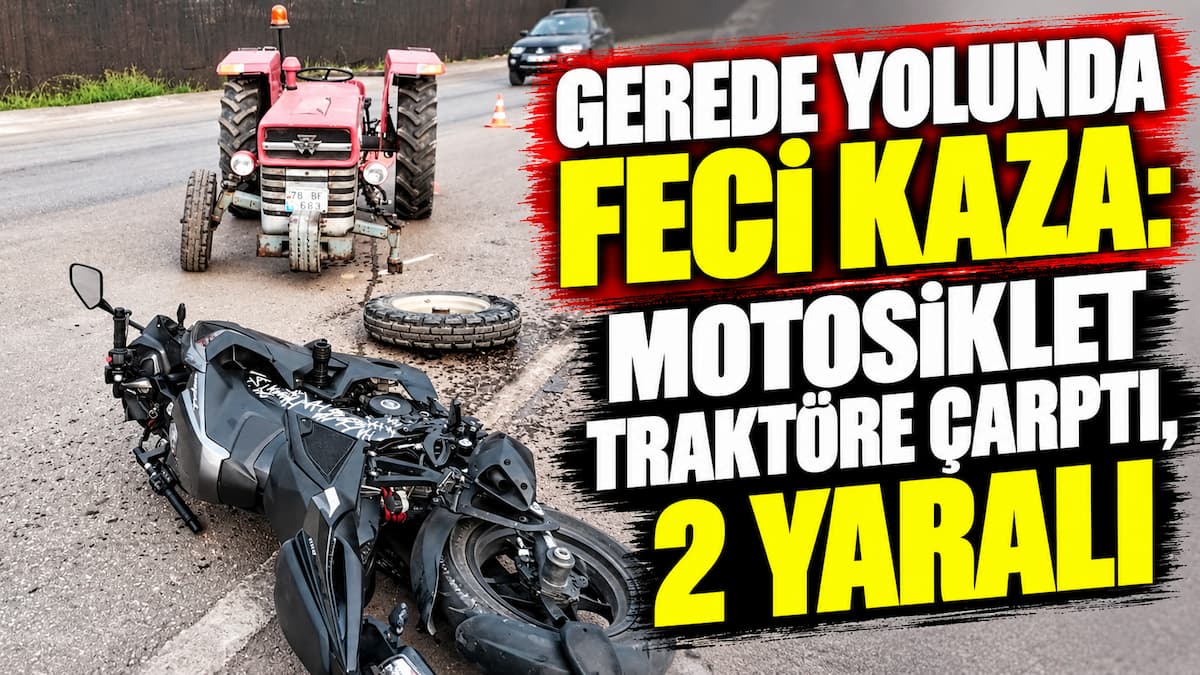 kaza traktör