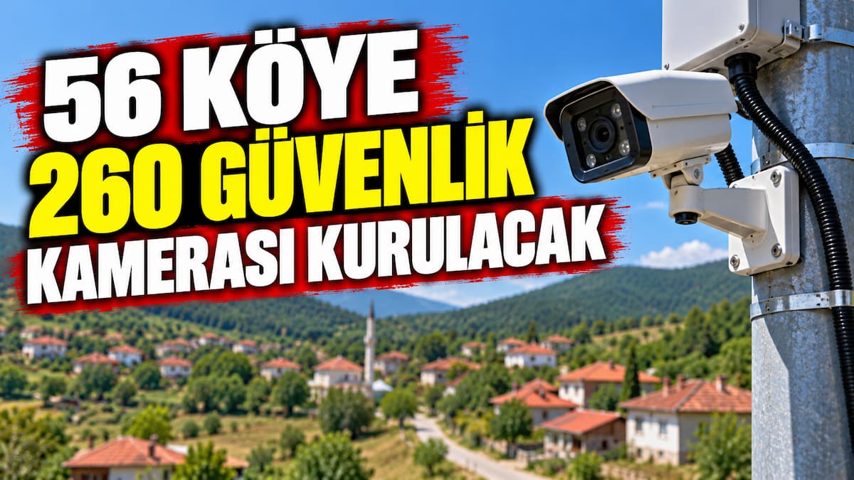 56 Köye 260 Güvenlik Kamerası