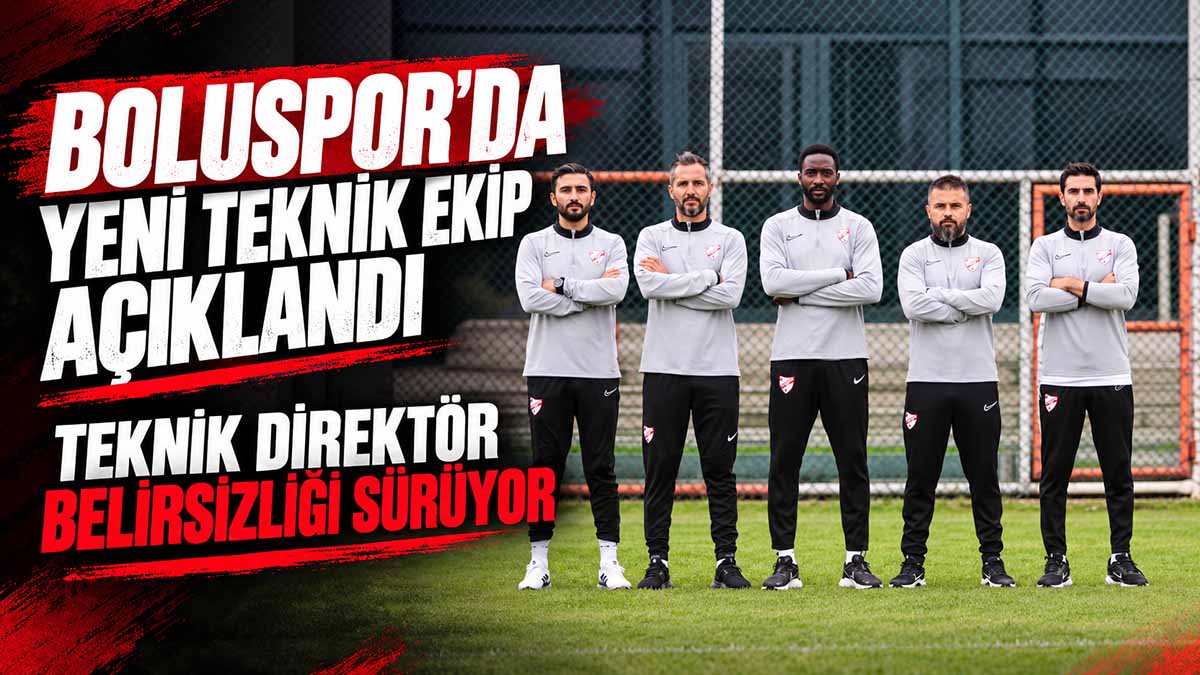 BOLUSPOR TEKNİK DİREKTÖR