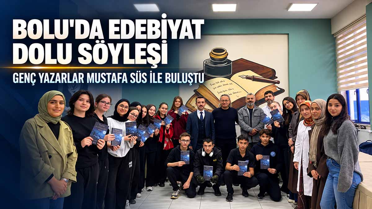 Bolu'da Edebiyat Dolu Söyleşi