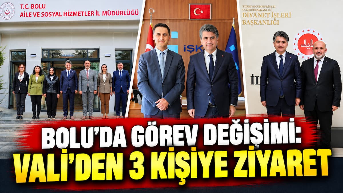 Bolu’da Vali’den Kurum Ziyaretleri