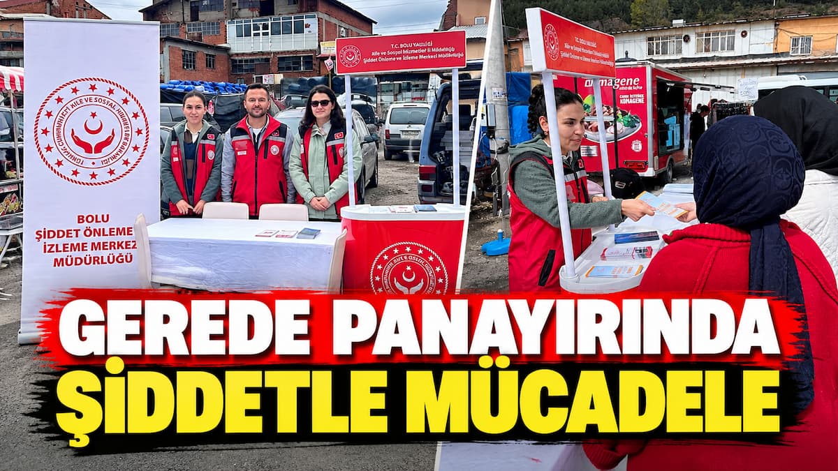 Gerede Panayırında Şiddetle Mücadele