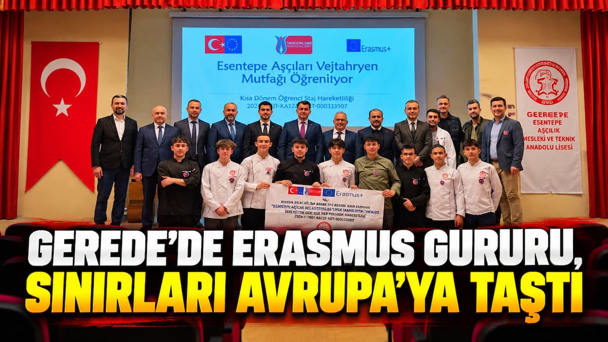 Gerede’de Erasmus Gururu