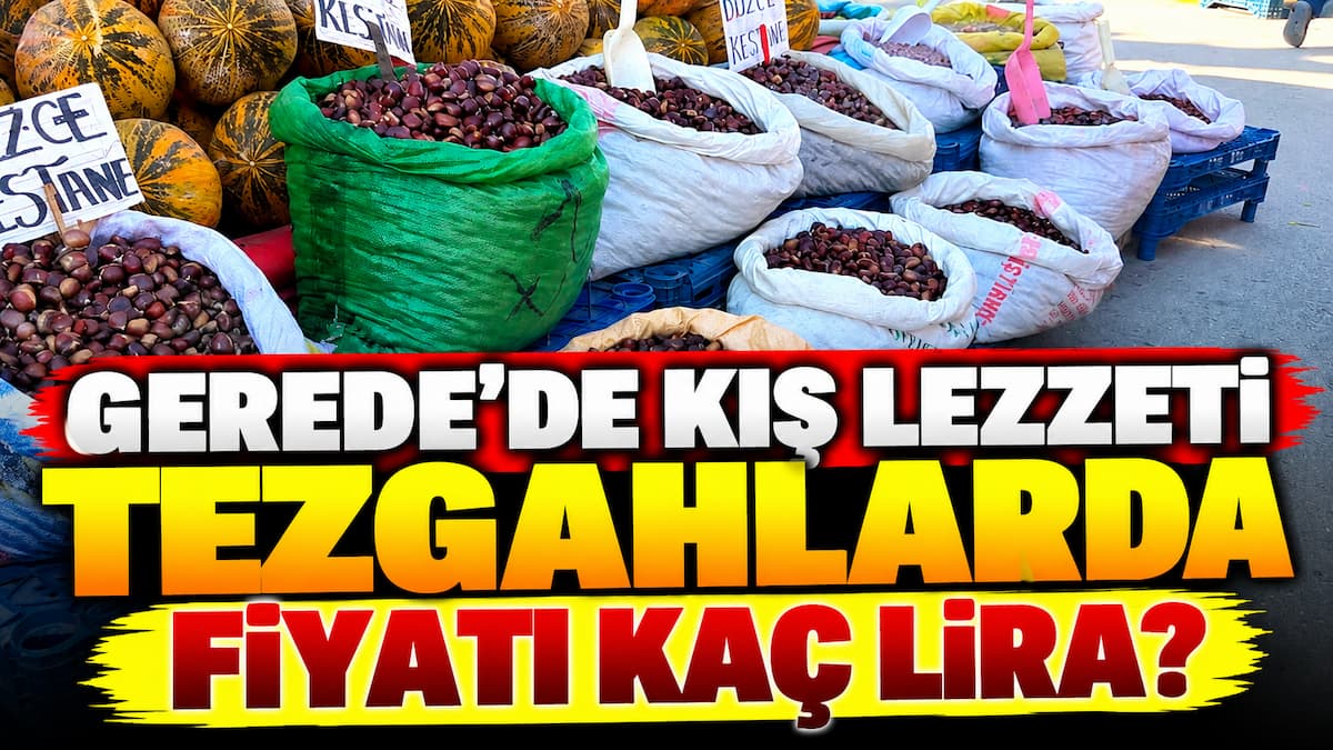 Gerede’de Kestane Tezgâhları