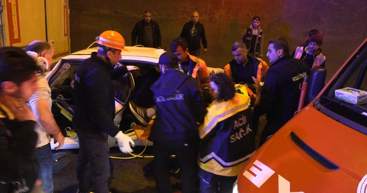 bolu dağı tüneli trafik kazası