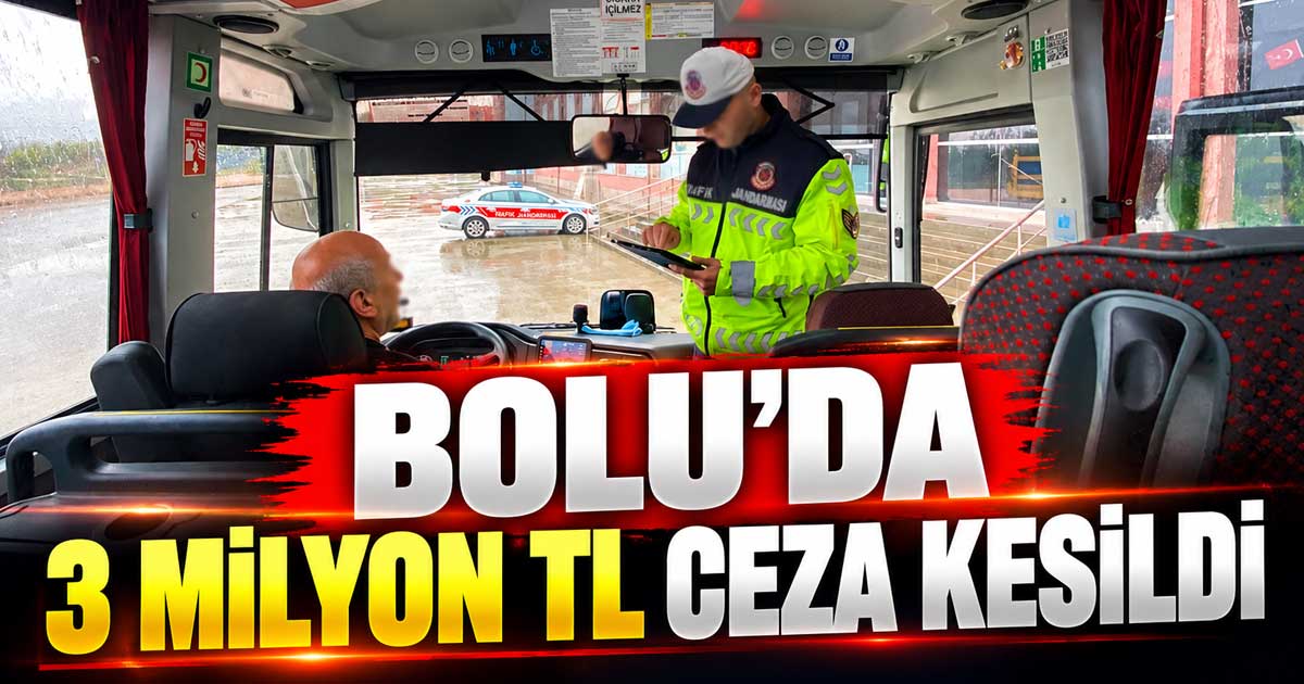 bolu jandarma denetim