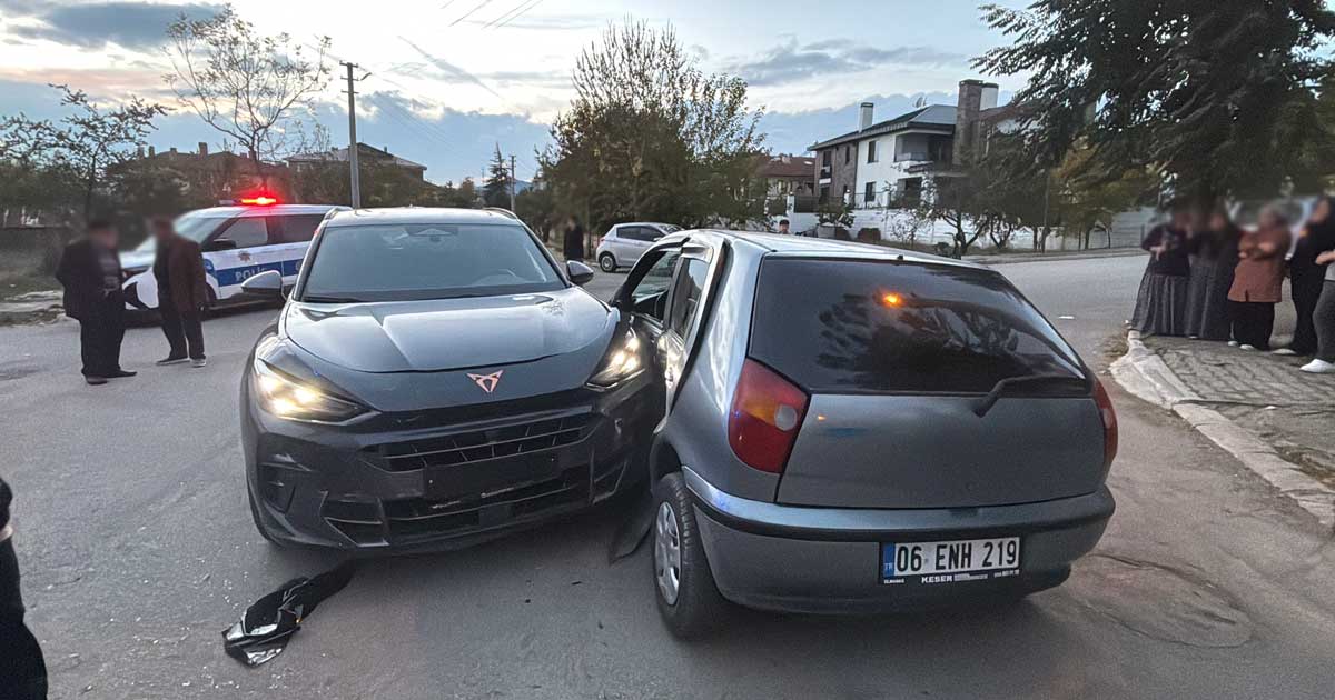 bolu trafik kazası, cip ile otomobil çarpışması