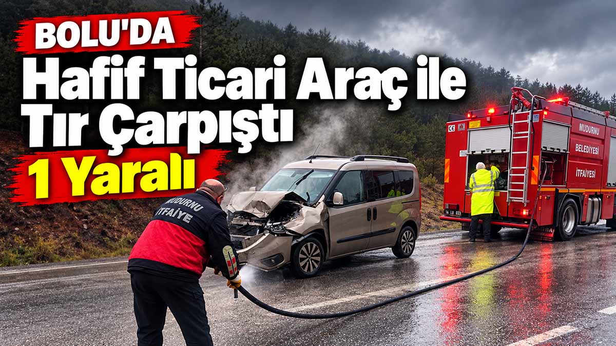 bolu trafik kazası mudurnu