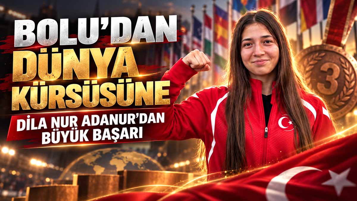 bolu'dan dünya kürsüsüne