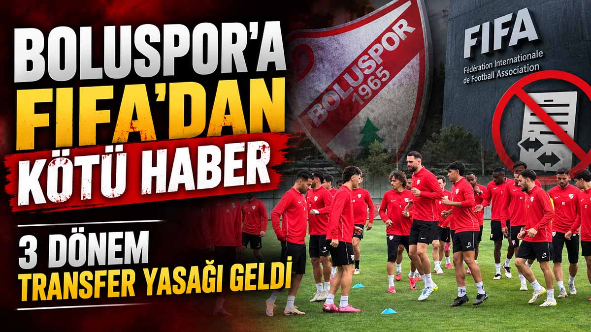 boluspor transfer yasağı
