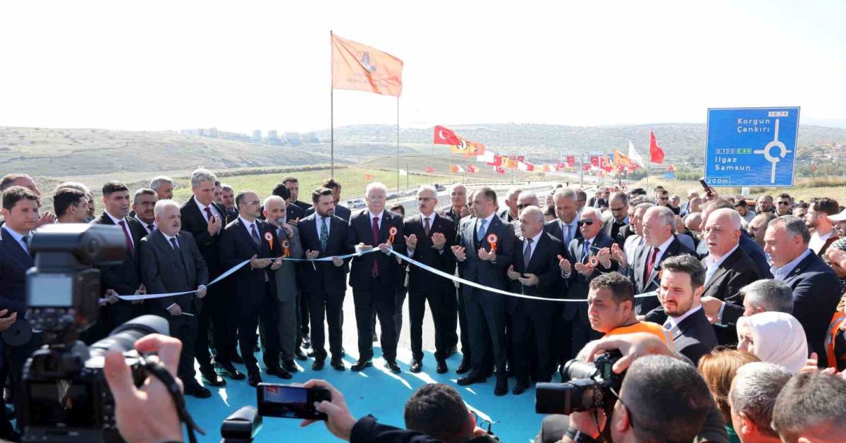 cankirida 29 kilometrelik korgun kursunlu yolu acildi RxeZREZh.jpg