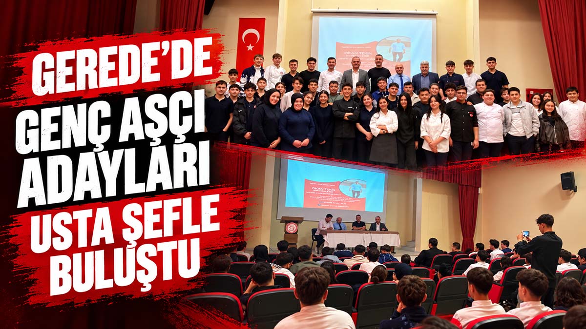 gerede genç aşçı
