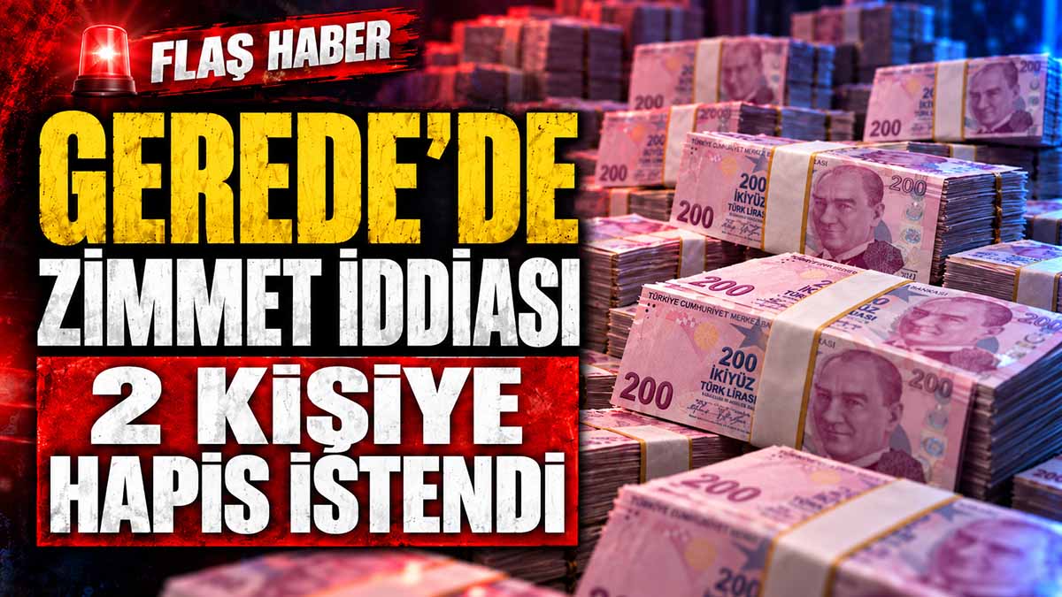 gerede zimmet iddiası